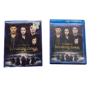 The Twilight Saga Breaking Dawn Part 2 Blu-ray Movie with Slipcover 2013 PG-13